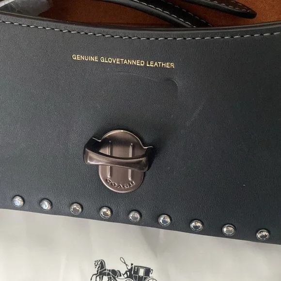 Coach Studio Bag 20 With Crystal Rivets - Picture 6 of 6